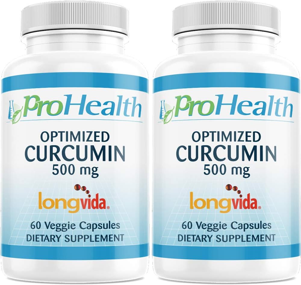 ProHealth Optimized Curcumin Longvida 2-Pack (500 mg, 60 Cap
