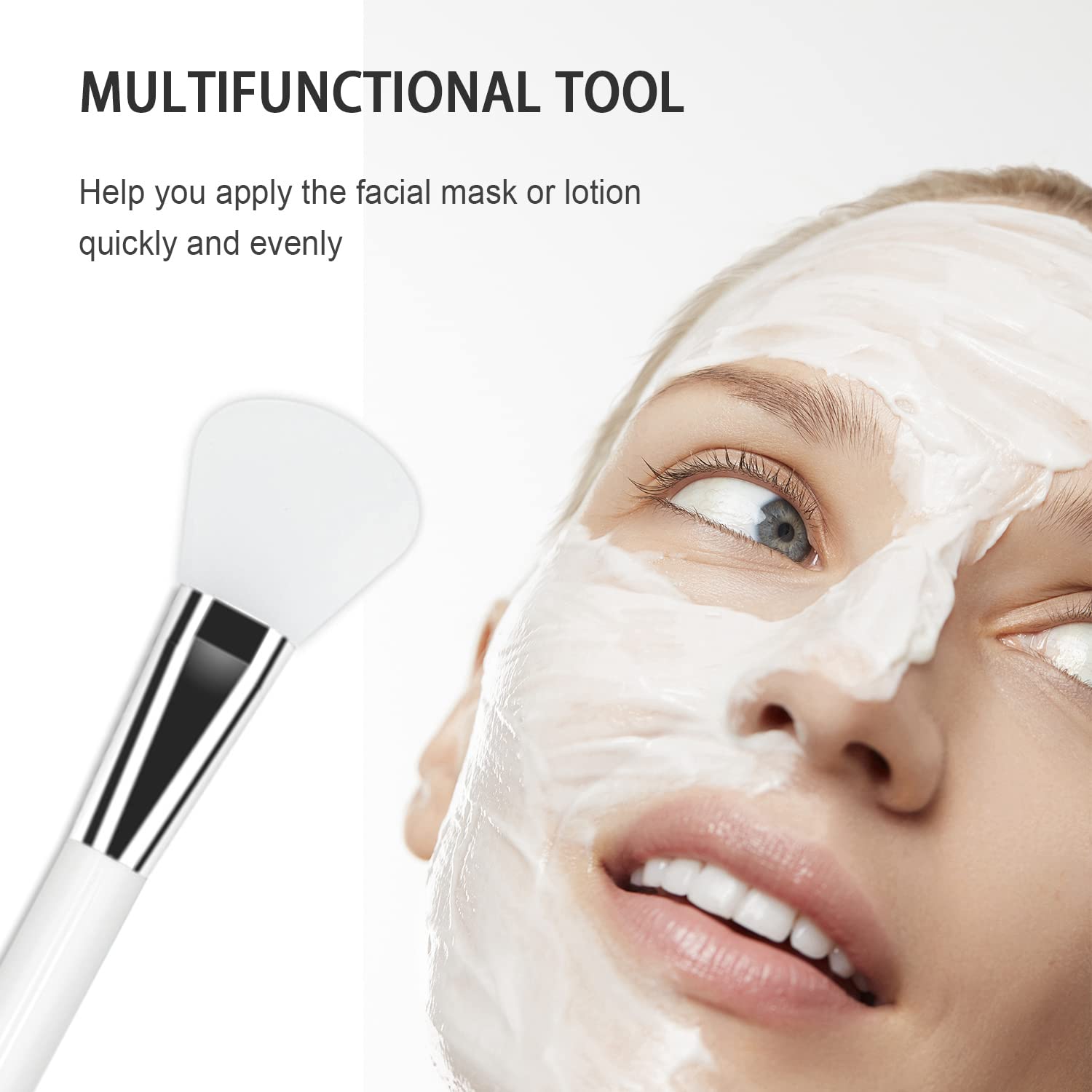 Esupli.com  Ksvsonrvi Facial Mask Application Brush, Soft Si