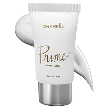 Prime for Face Makeup Primer by Mirabella Beauty - Weightless Face Primer Preps, Primes, Perfects & Protects - Silky, Smooth & Perfect Base for Foundation - All Skin Types - 25 /0.86