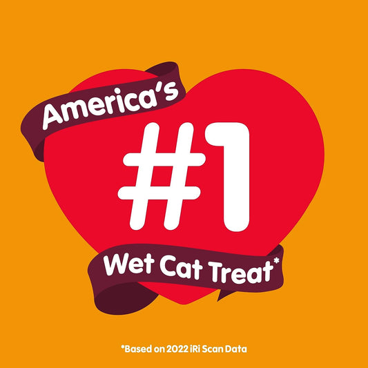 Hartz Delectables Squeeze Up Variety Packs Interactive Lickable Wet Cat Treats, 20 Count