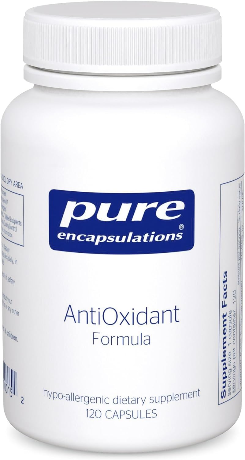Pure Encapsulations AntiOxidant Formula | Broad Spectrum Antioxidant S