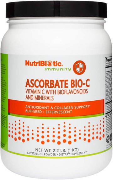 Nutribiotic - Ascorbate Bio-C, 2.2 Lb. | Effervescent Vitamin C Powder