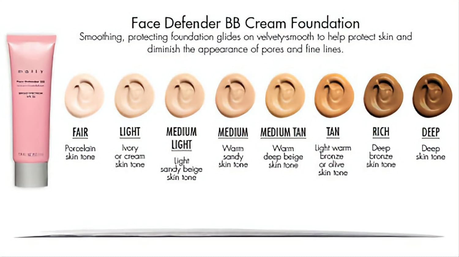 GoodsAndMore Face Defender BB Cream Makeup Foundation Beauty