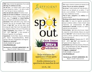 Spot Out Ultra 3.5oz - Sunspot Skin Treatment Lotion3.52 Fl Oz (Pack o