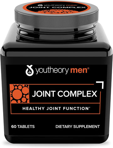 Youtheory Joint Complex for Men ? with Boswellia, Ginger, Turmeric, & UC-II Collagen, 60 Tablets