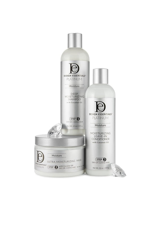 Design Essentials Platinum Volumizing Shampoo, Step 1, 12 s
