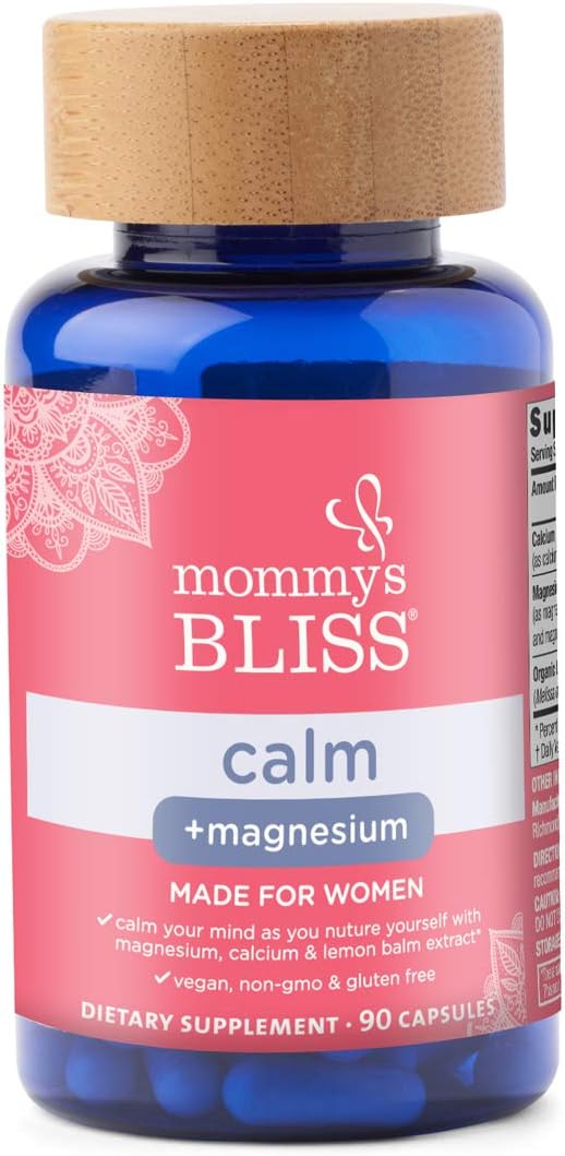 Mommy's Bliss Calm + Magnesium Supplement, Made for Women, Support Mag