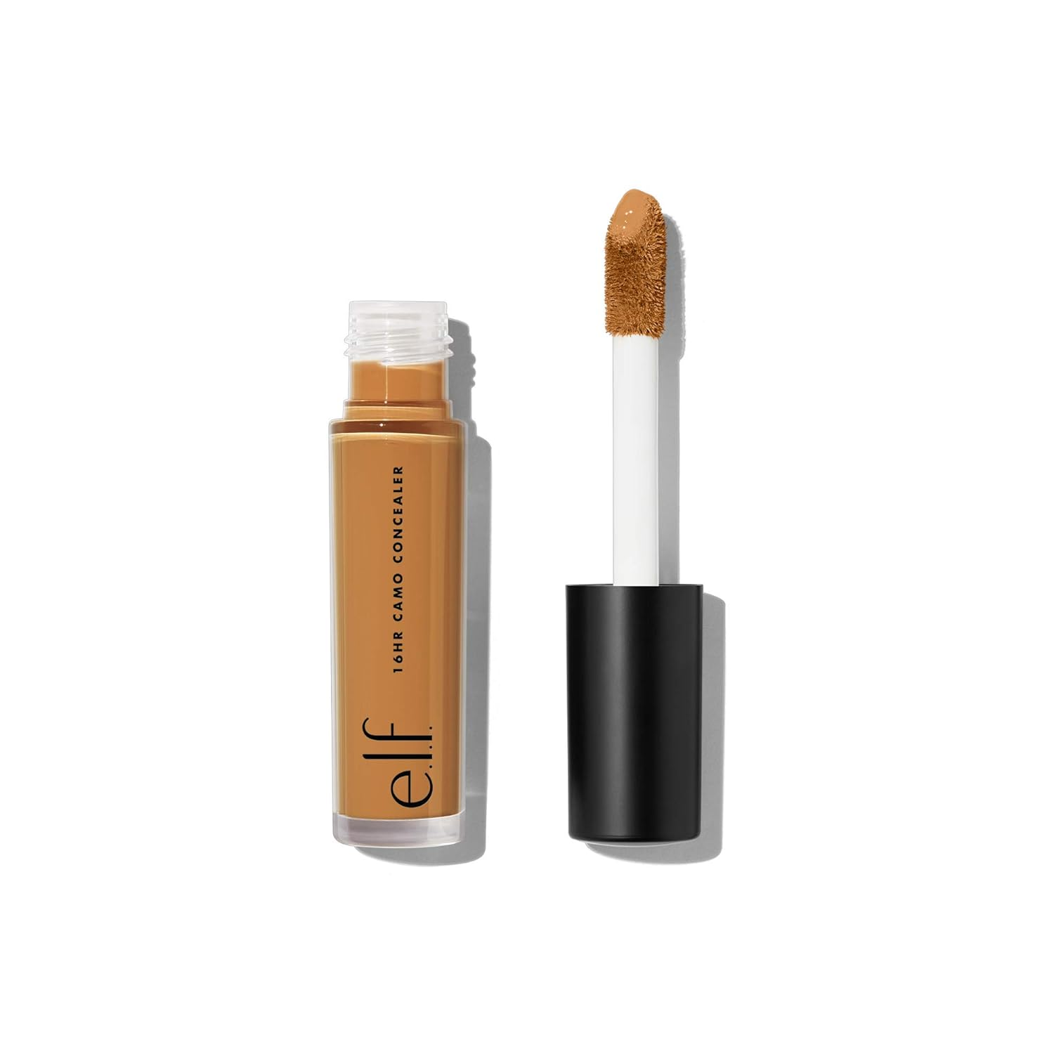 e.l.f. 16HR Camo Concealer, Full Coverage, Highly Pigmented Concealer With Matte Finish, Crease-proof, Vegan & Cruelty-Free, Deep Chestnut, 0.203