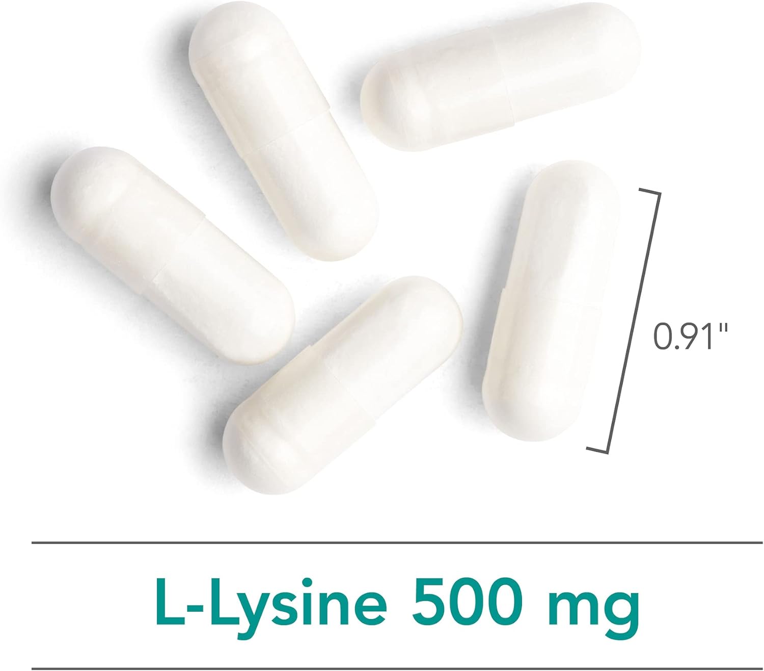 Nutricology L-Lysine 500 mg - Collagen and Bone Health, Immune Support