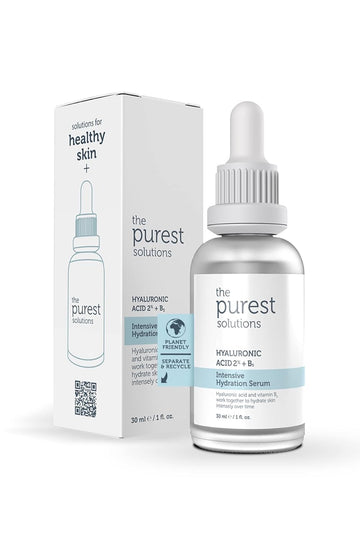 The Purest Solutions Intensive Hydration Serum (Hyaluronic Acid 2% + B5) - Moisturizing Anti-Aging Care for All Skin Types - Vegan | Cruelty Free | Eco Friendly (1 . )