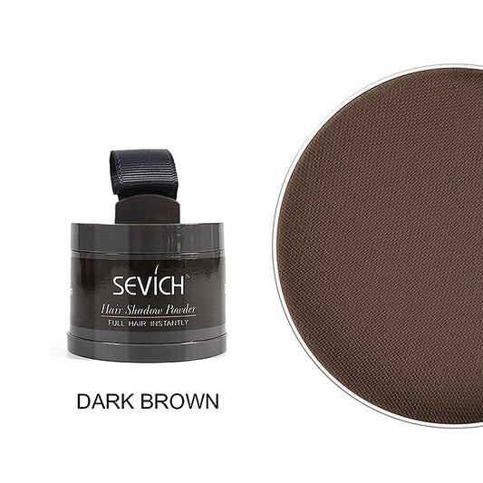 Magik Waterproof Hair Line Filler Filling Powder Hairline Instant Cover Up Shadow (Dark Brown, 1 Pack)