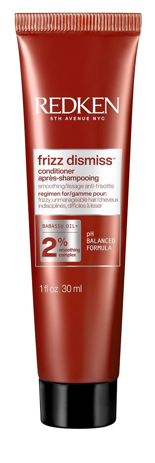 Redken Frizz Dismiss Conditioner | Weightless Frizz Control | Anti Frizz for Smoother Hair | Moisturize and Smooth | Provides Soft, Silky Hair | For Frizzy Hair | Sulfate-Free