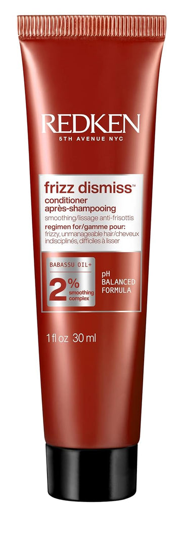 Redken Frizz Dismiss Conditioner | Weightless Frizz Control | Anti Frizz for Smoother Hair | Moisturize and Smooth | Provides Soft, Silky Hair | For Frizzy Hair | Sulfate-Free