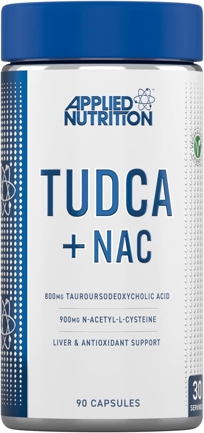 Applied Nutrition Tudca + Nac - Tudca Liver & Antioxidant Support, Bil120 Grams