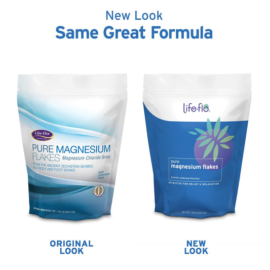 Life-Flo Pure Magnesium Flakes | Magnesium Chloride Brine from Zechste