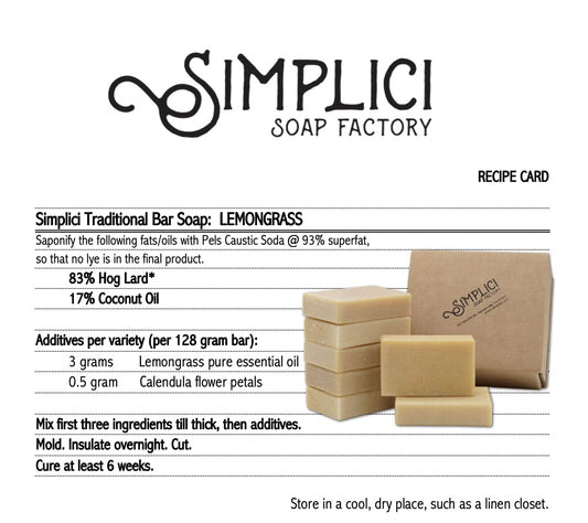 Esupli.com  Lemongrass Bar Soap 3-pack (5  bars)