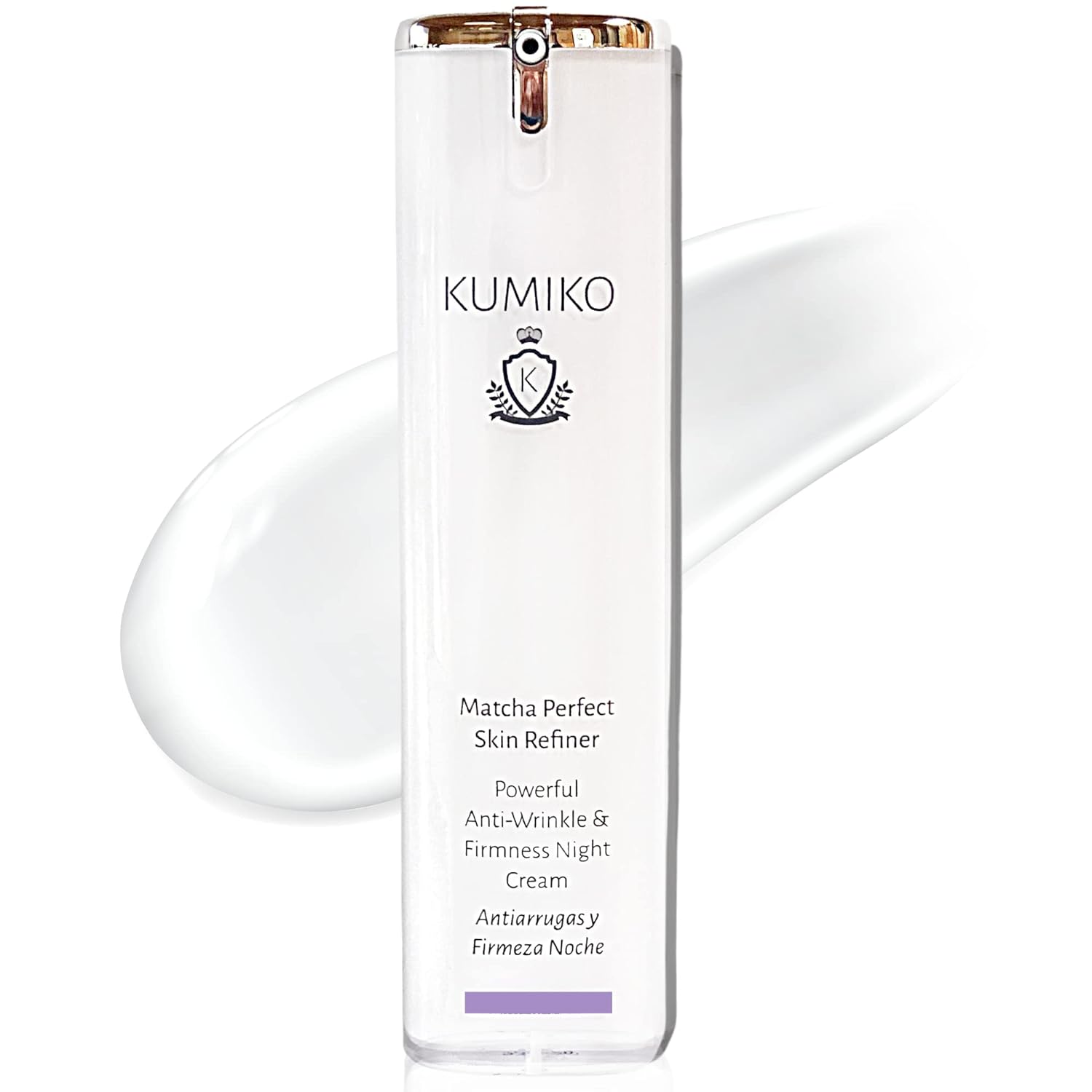KUMIKO Matcha Perfect Skin Refiner: Powerful Nourishing Day and Night Cream for Fine Lines and Wrinkles - Intense Nutrient-Rich Moisturizer - Deep Hydrating & Moisturizing for Younger Skin - 5.92