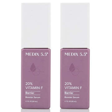 MEDIX 20% Vitamin F Booster | Concentrated Vitamin F Oil + Vitamin E Moisturizer Additive Drops For Boosting Daily Skin Care Routine | Helps Protect Skin Barrier & Promote Healthy Skin, 2-Pack