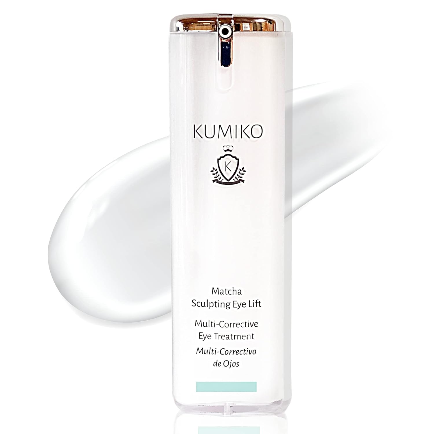 KUMIKO Ultimate Eye Lift & Brightener - Multi-Corrective Skincare Day Cream for Eyes & Lips - Targets Dark Circles, Wrinkles & Puffiness - Hydrating Eye Moisturizer - Ethical Beauty - 5.04