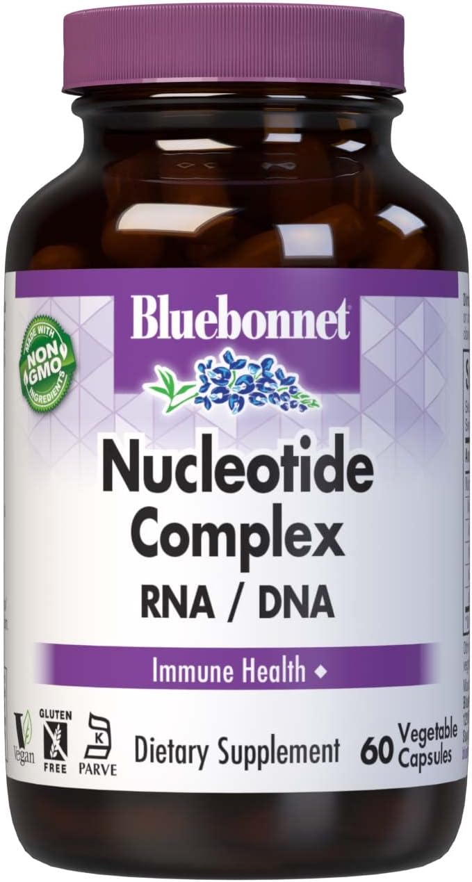 BlueBonnet Nucleotide Complex Supplement, 60 Count, White