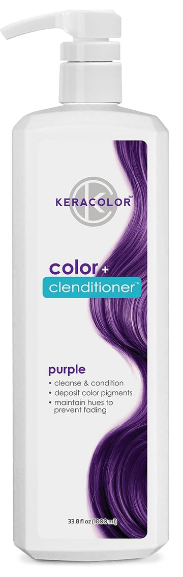 Keracolor Clenditioner Hair Dye - Semi Permanent Hair Color Depositing Conditioner, Cruelty-free, 20 Colors