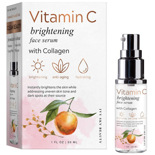 Esupli.com Ivy Sky Beauty Vitamin C Brightening Face Serum 1oz / 30ml