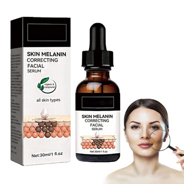 Melanin Correcting Facial Serum, New Dark Spot Corrector Daily Face Serum, Hyaluronic Acid Vitamin C Serum for Face, Dark Spot Corrector Serum, Anti Aging Facial Serum Brightening Moisturizing Skin (1pc)