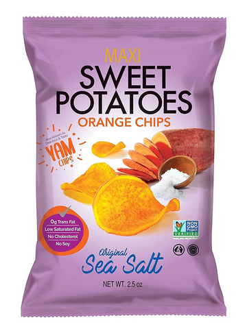 Maxi Sweet Potatoes -  (Orange Chips (Yam Flavour), Pack of 1)