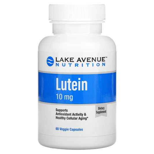 Lake Avenue Nutrition, Lutein, 10 mg, Veggie Capsules