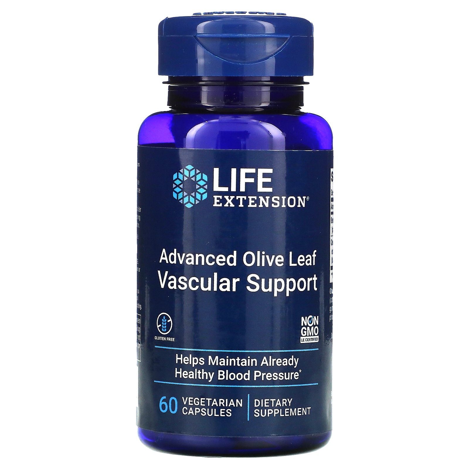 Life Extension, Advanced Olive Leaf Vascular Support , Vegetarian Capsules