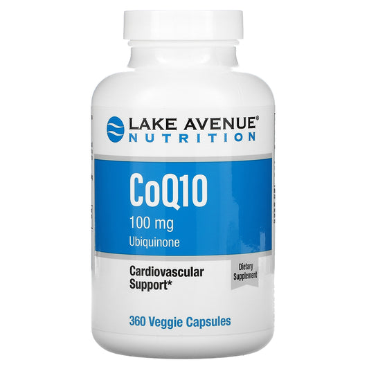 Lake Avenue Nutrition, CoQ10, USP Grade, 100 mg Veggie Capsules