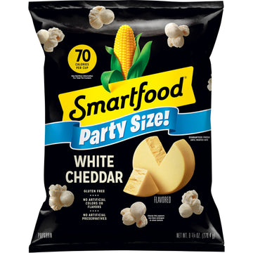 Smartfood Popcorn, White Cheddar