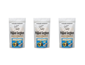 Popped Sorghum Avocado Oil & Sea Salt -3 Pack