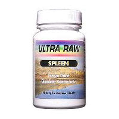 Raw Spleen 60 Tabs By Ultra Glandulars