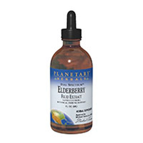 Full Spectrum Elderberry Fluid Extract 4 Fl Oz By Planetary 