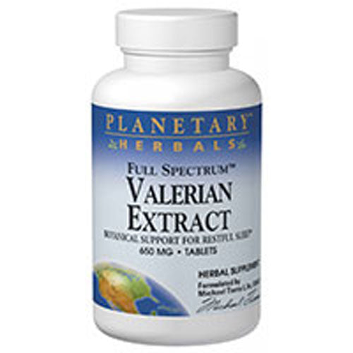 Full Spectrum Valerian Extract 30 Tabs By Planetary Herbals