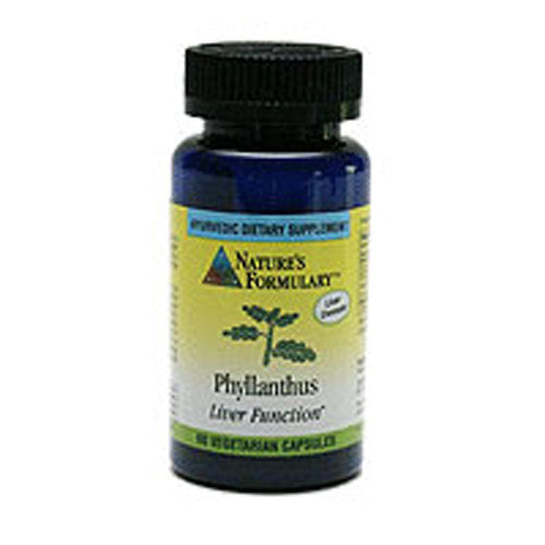 Phyllanthus 60 Veg Caps By Natures Formulary