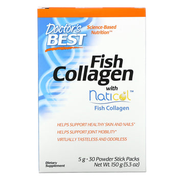 Doctor's Best, Fish Collagen with Naticol, 5 g