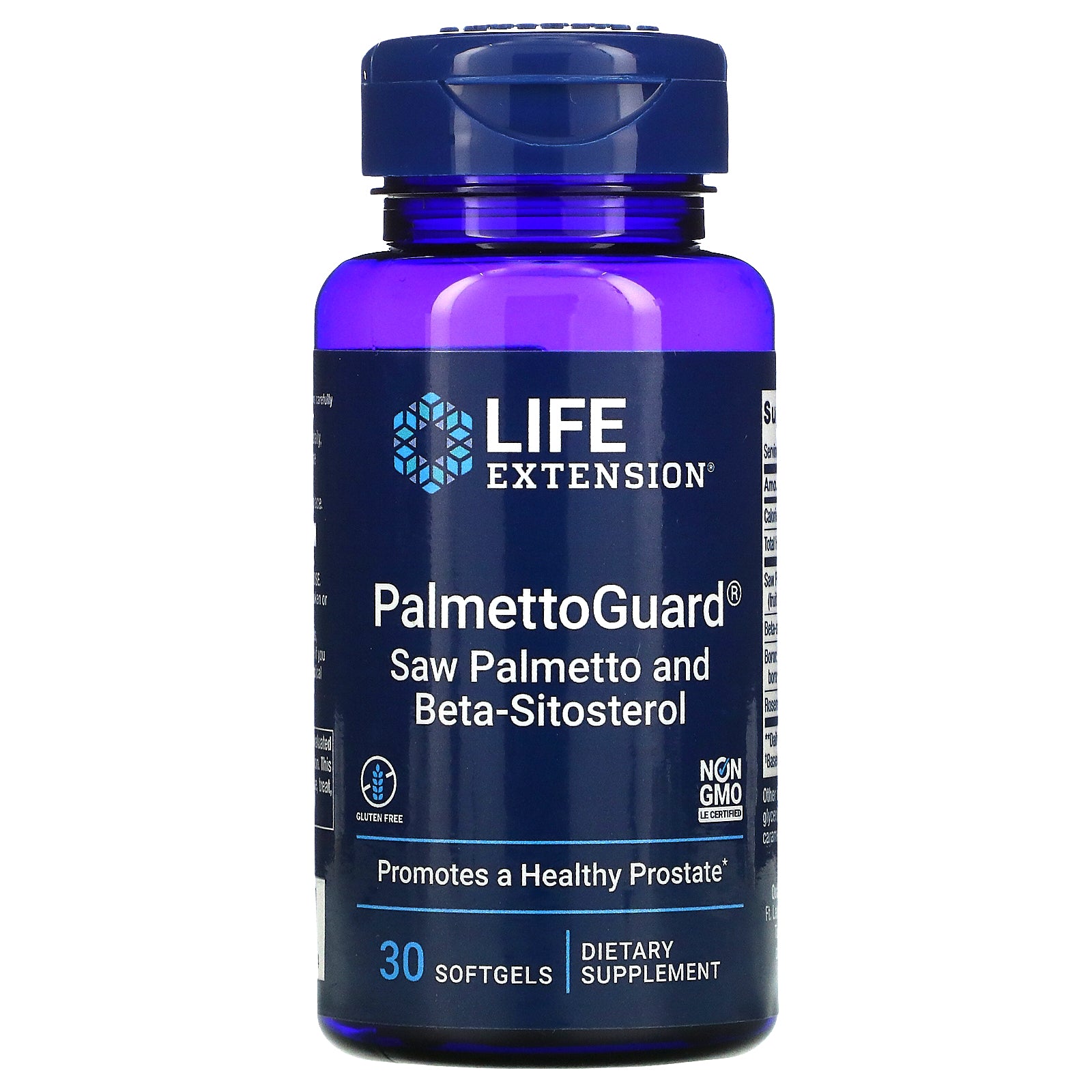 Life Extension, PalmettoGuard, Saw Palmetto and Beta-Sitosterol