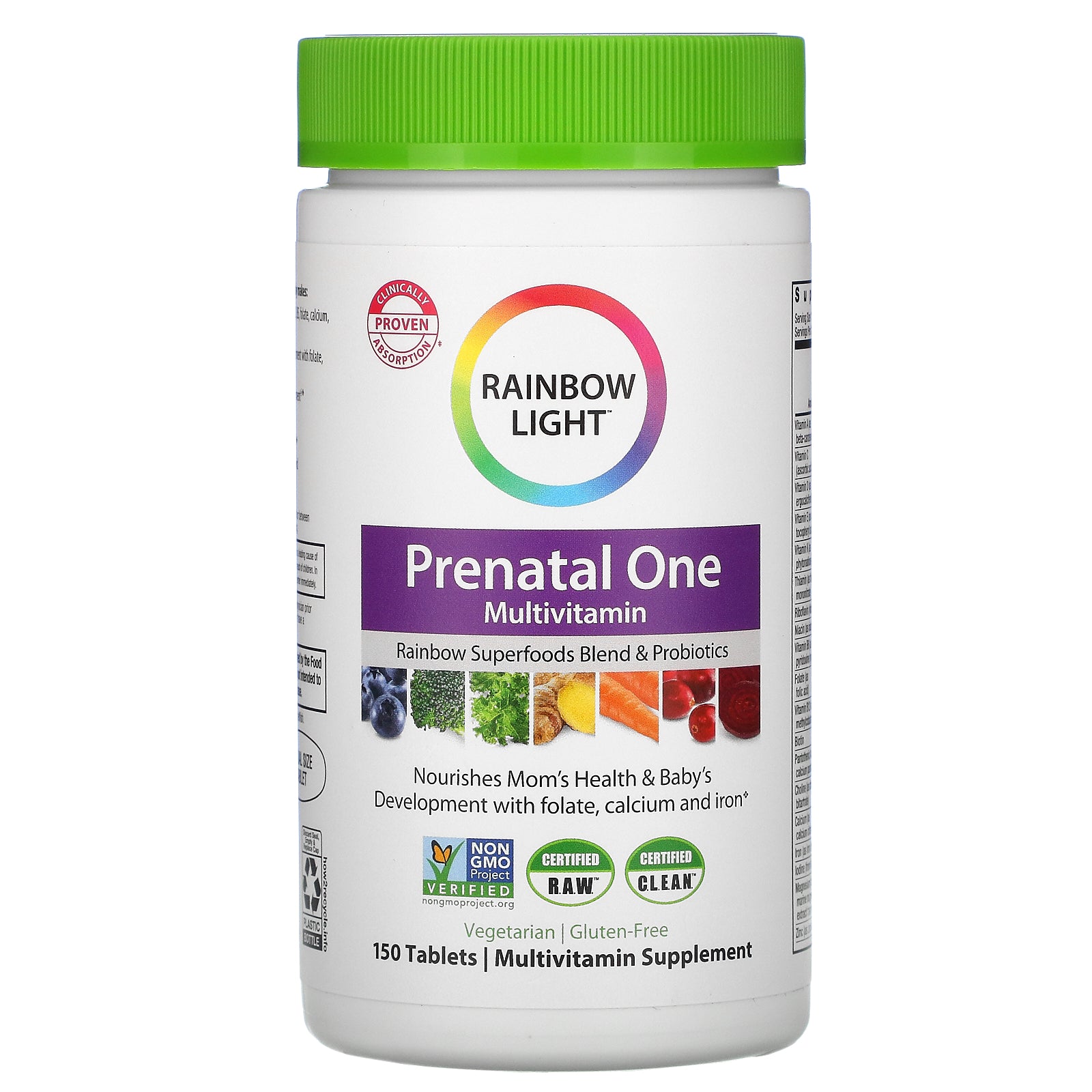 Rainbow Light, Prenatal One Multivitamin Tablets