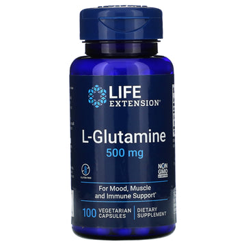 Life Extension, L-Glutamine, 500 mg