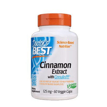 Cinnamon Extract Cinnulin PF 60 Veggie Caps By Doctors Best