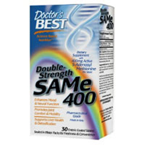 Double Strength SAM-e 30 Tabs By Doctors Best
