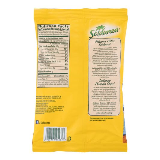 Soldanza Plantain Chips Lightly Salted