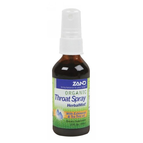 Herbal Mist Throat Spray Organic 2 Fl Oz By Zand