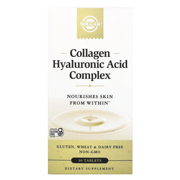 Solgar, Collagen Hyaluronic Acid Complex Tablets