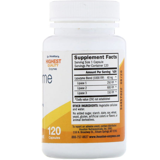 Houston Enzymes, Lypazyme Capsules