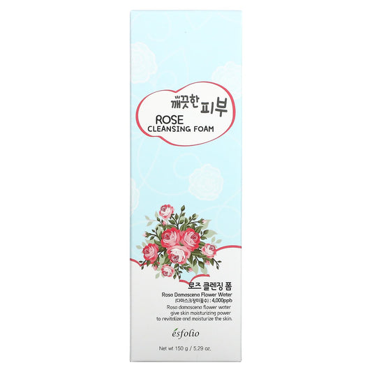 Esfolio, Rose Cleansing Foam (150 g)