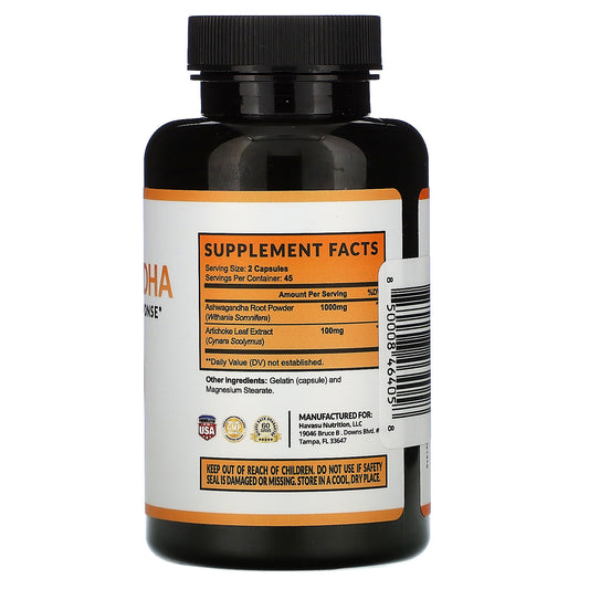 Havasu Nutrition, Ashwagandha, Premium Stress Response,  Capsules