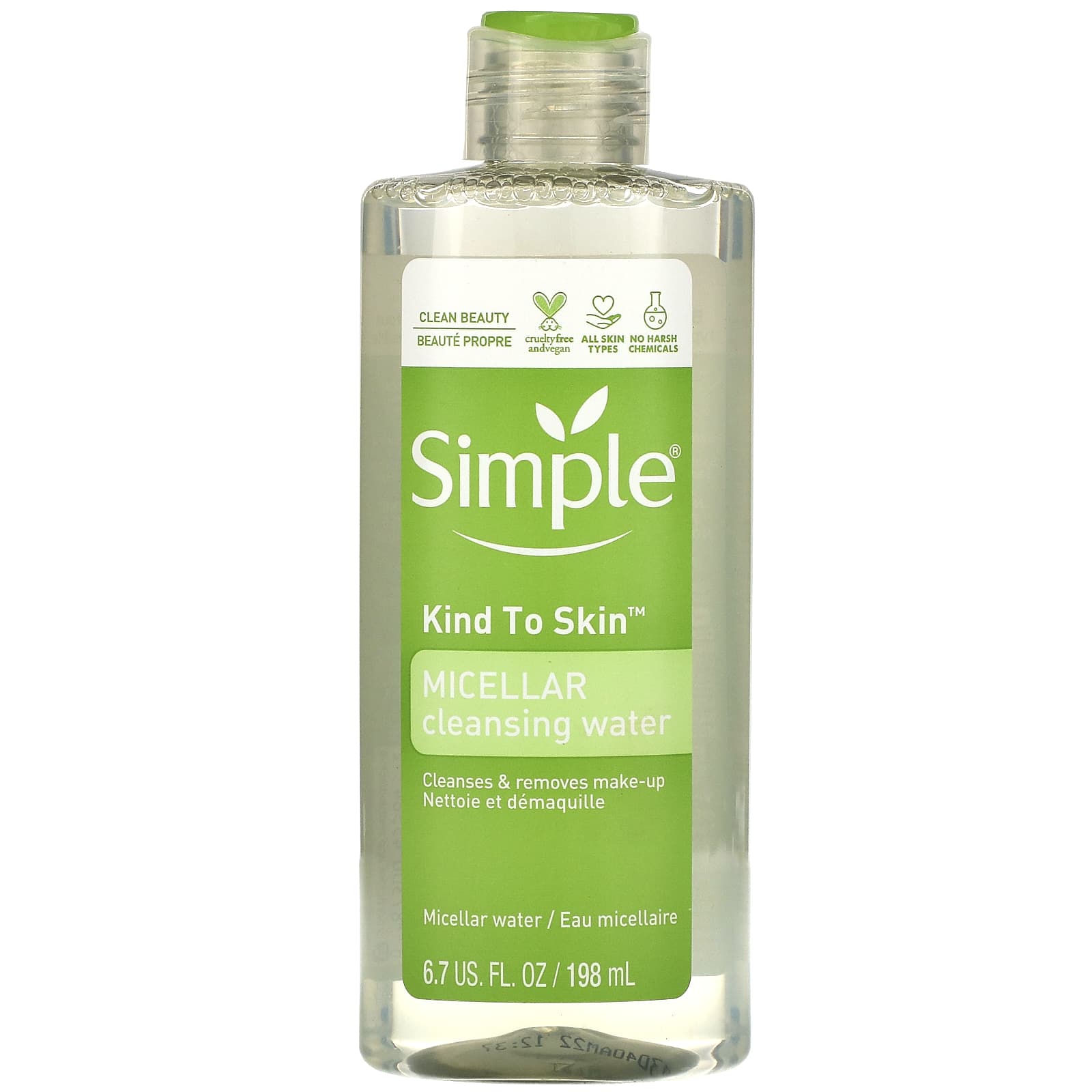 Simple Skincare, Micellar Cleansing Water (198 ml)